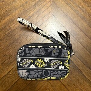 Vera Bradley Quilted Zip Wristlet ID Case | Retired Print